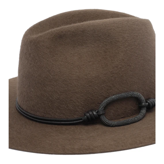 Brown bucket hat BRUNELLO CUCINELLI