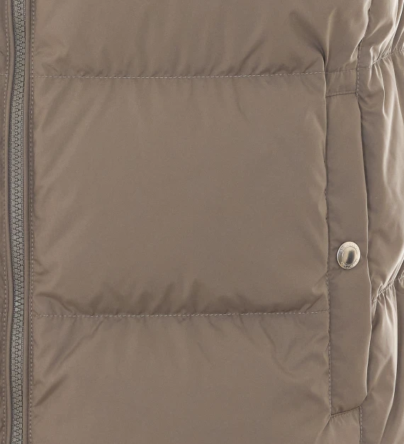 Gilet imbottito beige BRUNELLO CUCINELLI