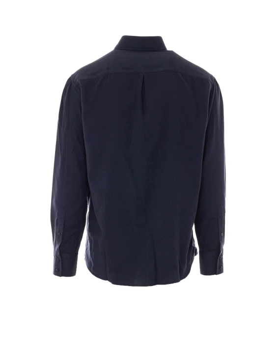 Blue shirt with chest pocket BRUNELLO CUCINELLI