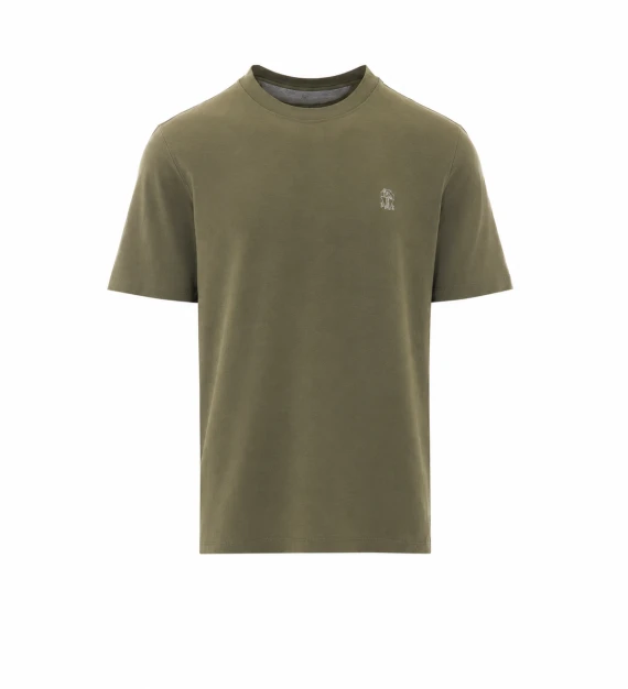 T-shirt verde oliva