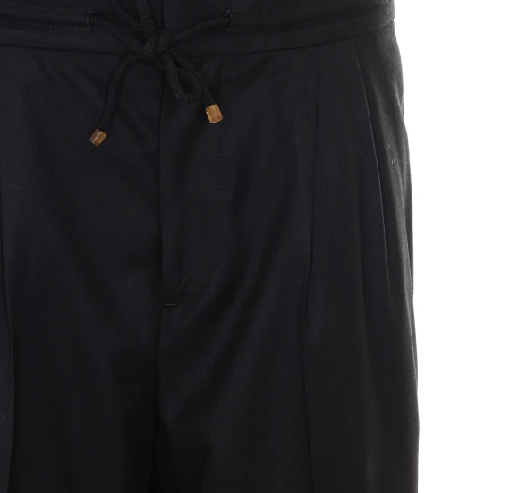 Black wool trousers BRUNELLO CUCINELLI