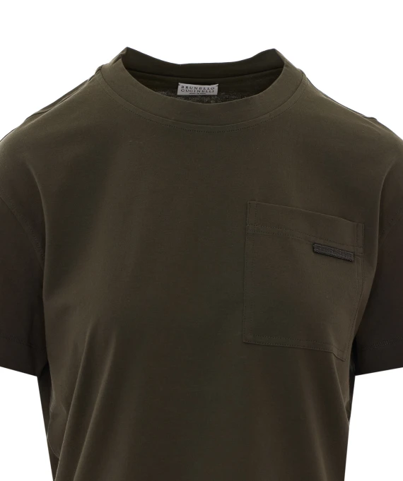 Green T-Shirt BRUNELLO CUCINELLI