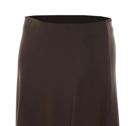 Brown flared midi skirt BRUNELLO CUCINELLI
