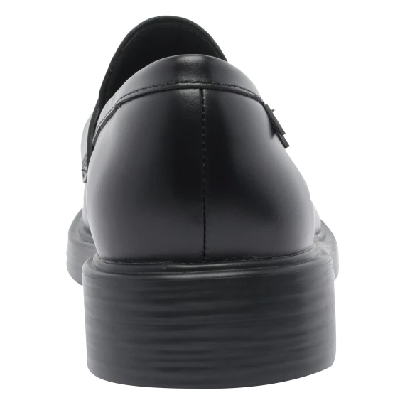 Black Dean Loafers Flat Shoes