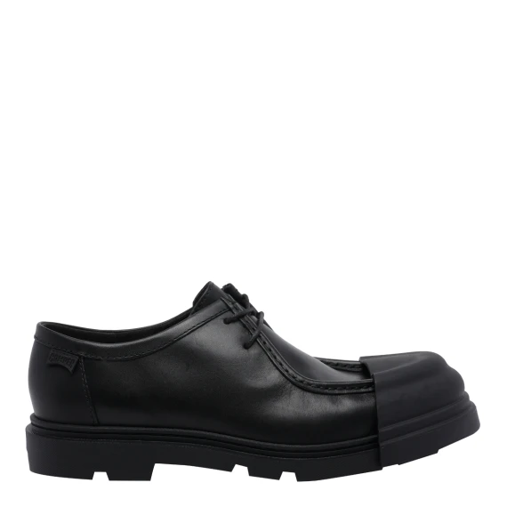 Black Junction Lace Up Shoes