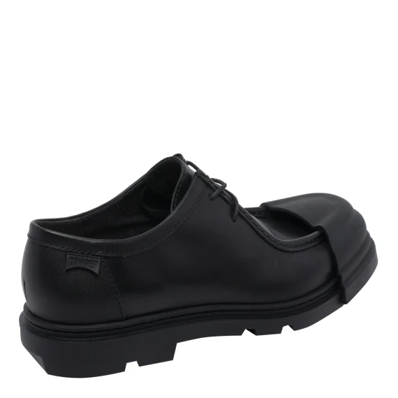 Black Junction Lace Up Shoes