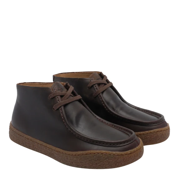 Brown Peu Terreno Nabuk Booties