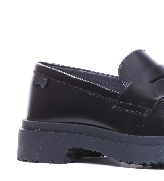 Black loafers camper