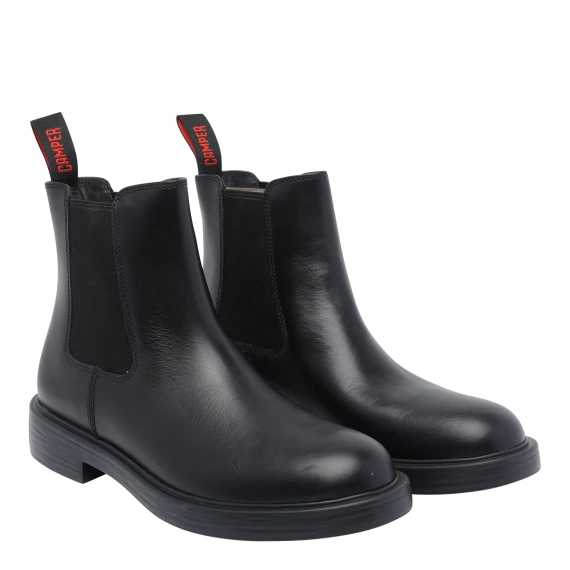 Black Dean Chelsea ankle boots camper