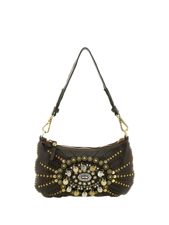 Teresa leather shoulder bag campomaggi