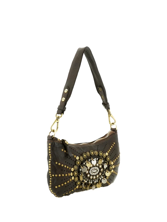 Teresa leather shoulder bag campomaggi