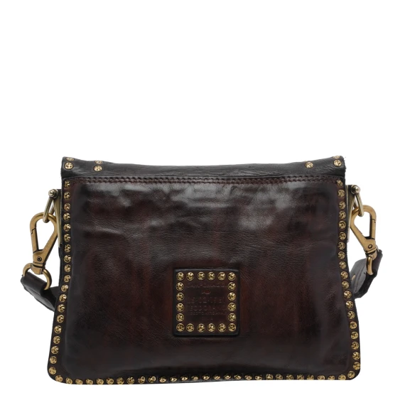 Brown Small Agnese Crossbody Bag campomaggi