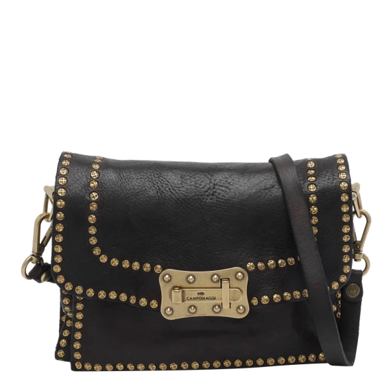 Brown Small Agnese Crossbody Bag campomaggi