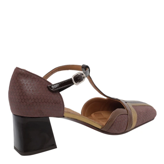 Scarpe con Tacco Brown