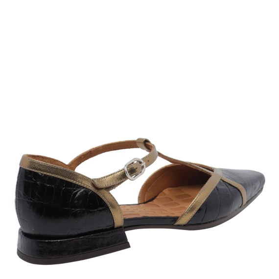Black and Gold Giden Flat