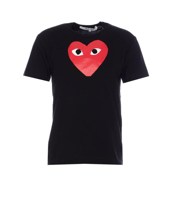 COMME DES GARCONS PLAY T-shirts and Polos Black