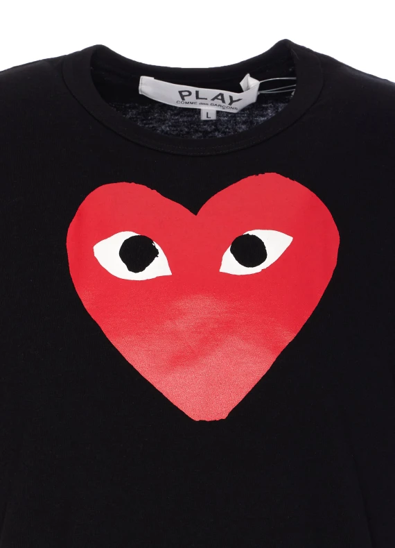 COMME DES GARCONS PLAY T-shirts and Polos Black