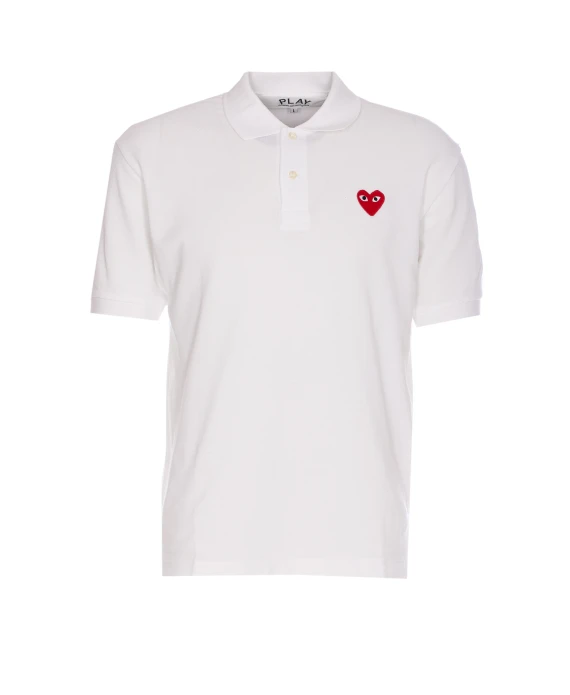 COMME DES GARCONS PLAY T-shirts and Polos White