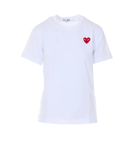 COMME DES GARCONS PLAY T-shirt e Polo Bianco