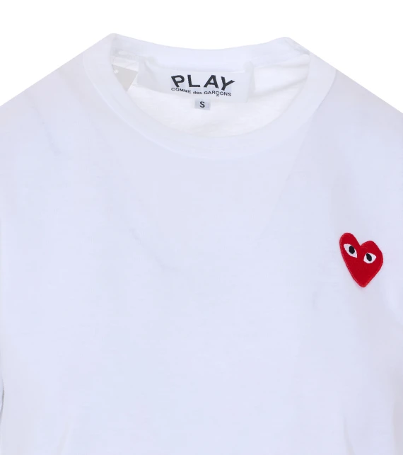 COMME DES GARCONS PLAY T-shirt e Polo Bianco
