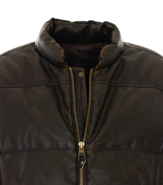Dark brown padded jacket COOR