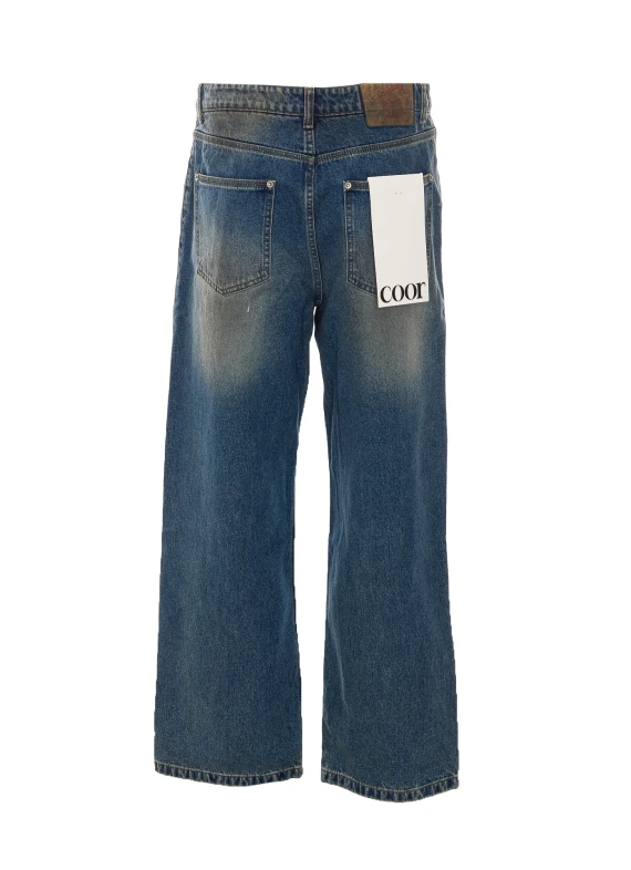Jeans blu dirty COOR