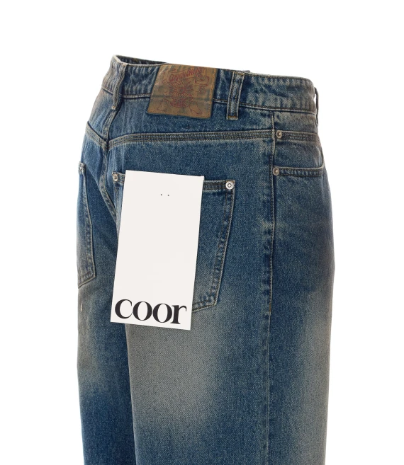 Jeans blu dirty COOR