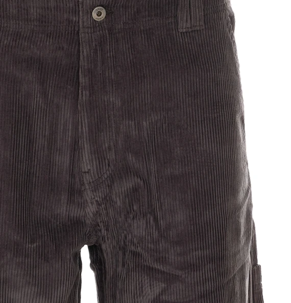 Grey cotton corduroy trousers COOR