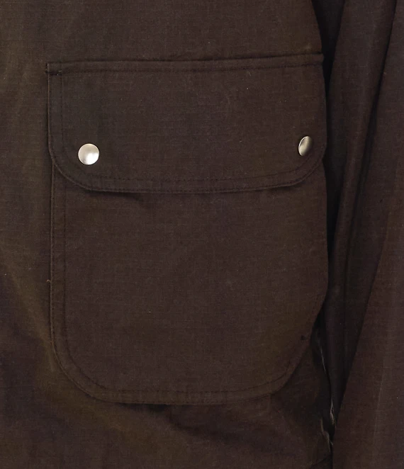 Dark brown wax jacket COOR