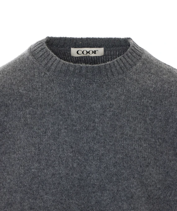 Grey wool sweater COOR