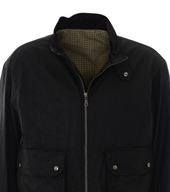 Black wax jacket COOR