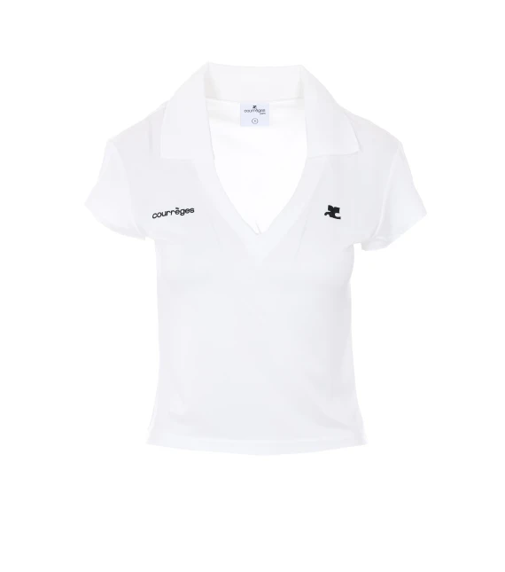Courreges T-shirt e Polo Bianco