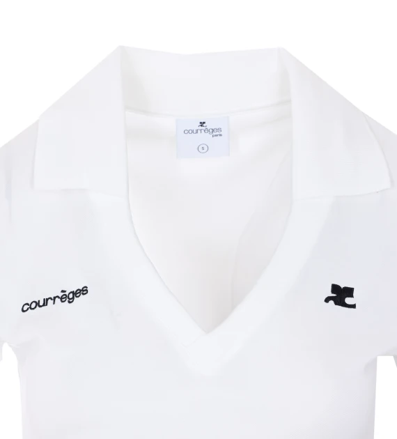 Courreges T-shirt e Polo Bianco