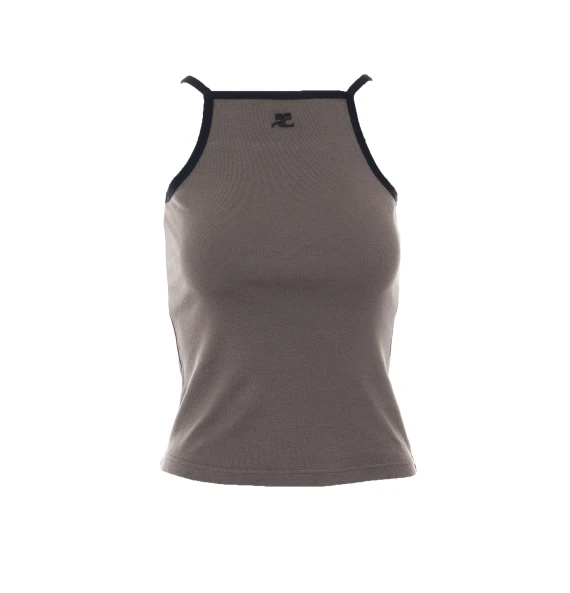 Courreges Top Grigio