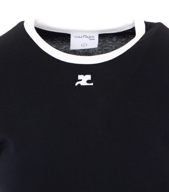 Courreges T-shirt e Polo Nero