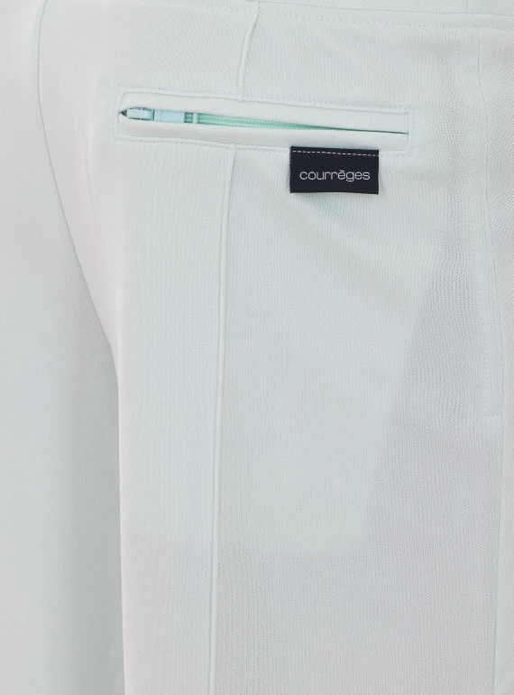 Courreges Pantaloni Verde