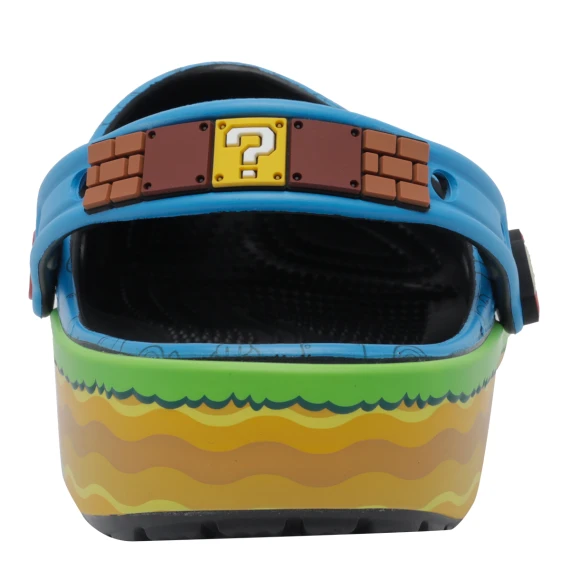 Zoccoli blu Super Mario Crocs