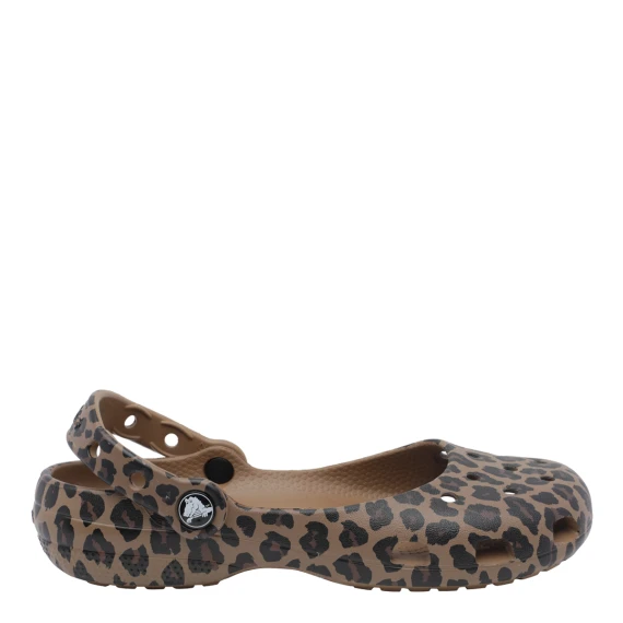 Black and Brown Classic Animal Ballets Crocs