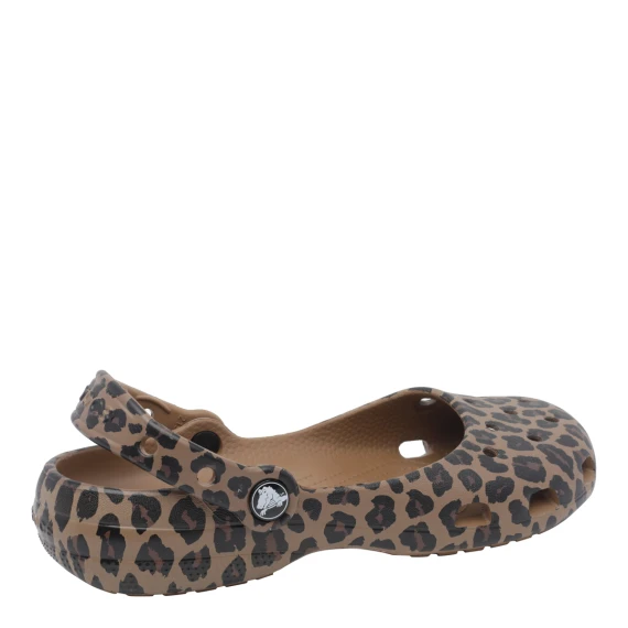 Black and Brown Classic Animal Ballets Crocs