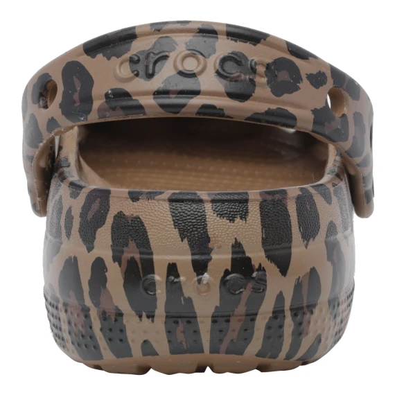 Black and Brown Classic Animal Ballets Crocs