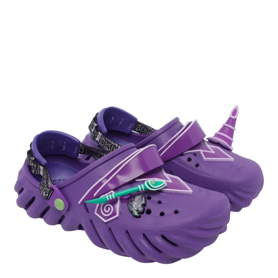 Purple Yugioh Dark Magician Clog Crocs
