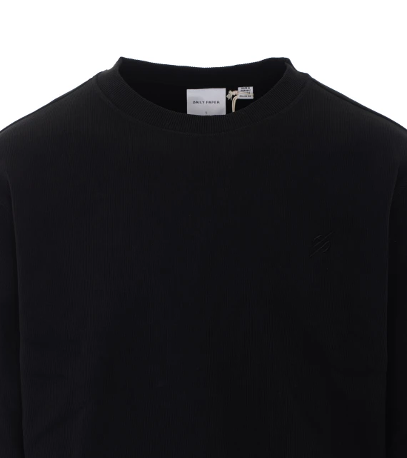 Daily Paper Black Mono Sweatshirt