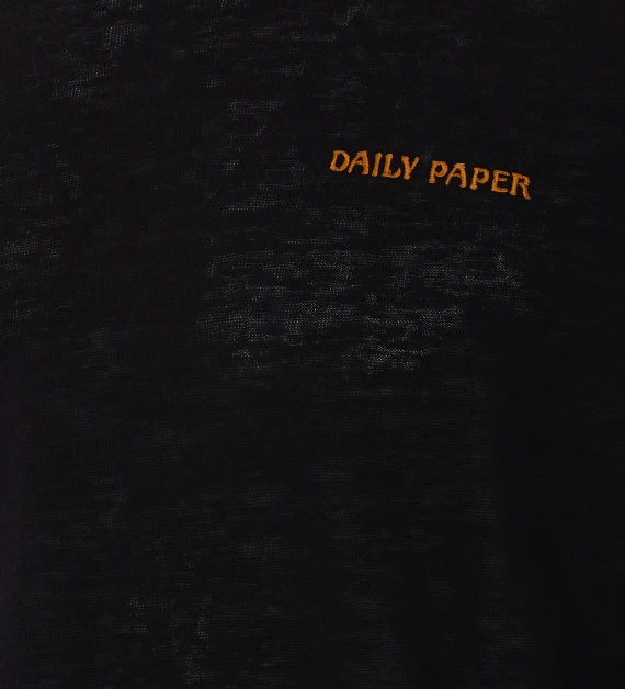 Daily Paper Black Slub Ls T-Shirt