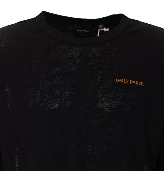 Daily Paper Black Slub Ls T-Shirt