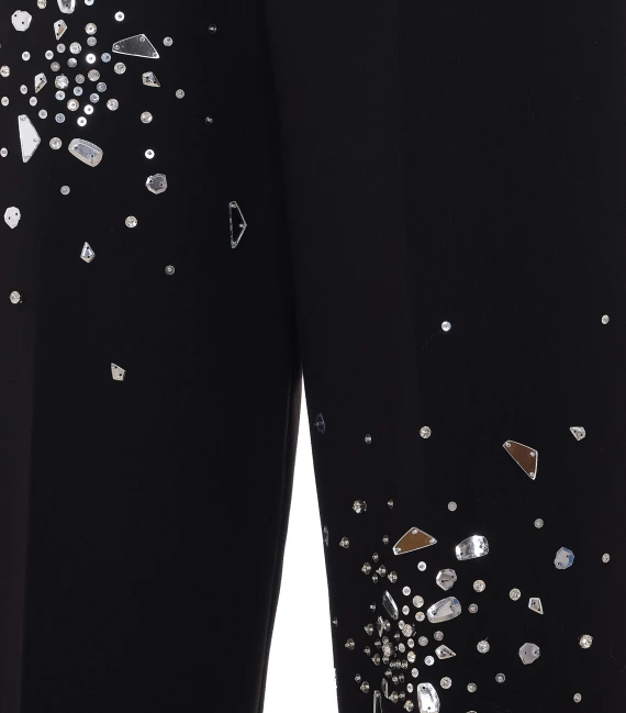 Pantaloni neri a gamba ampia DES PHEMMES