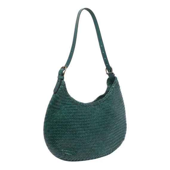 luna mezza 3mm diagonal moon shape hobo dragon ss26 35x27x7 cm