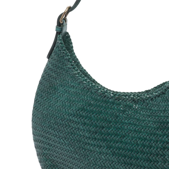 luna mezza 3mm diagonal moon shape hobo dragon ss26 35x27x7 cm