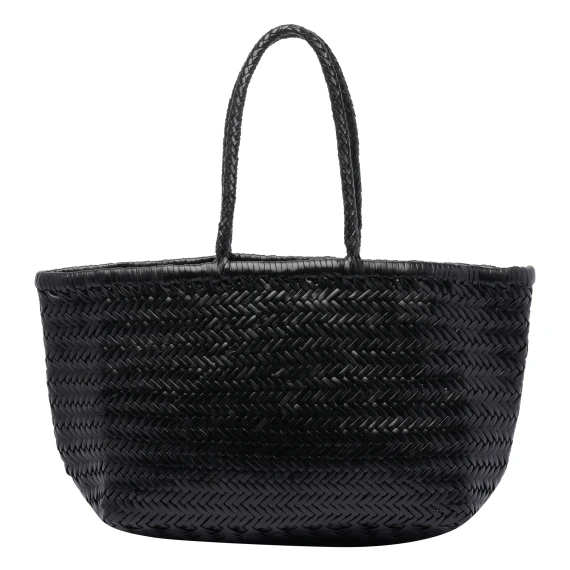 Large Bamboo Triple Jump Shoulder Bag
