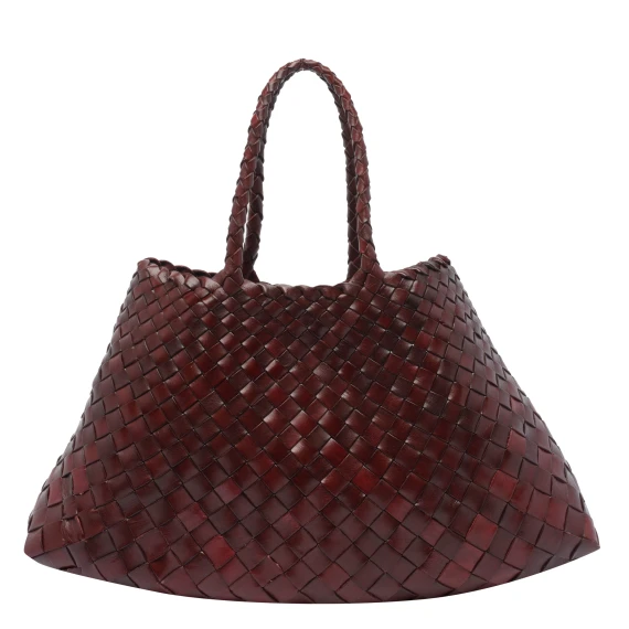 Borsa tote Santa Croce bordeaux