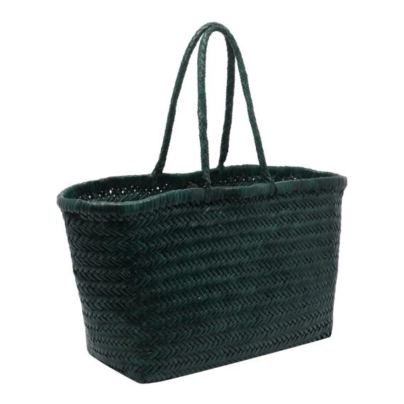 Bamboo Triple Jump shoulder basket bag DRAGON DIFFUSION
